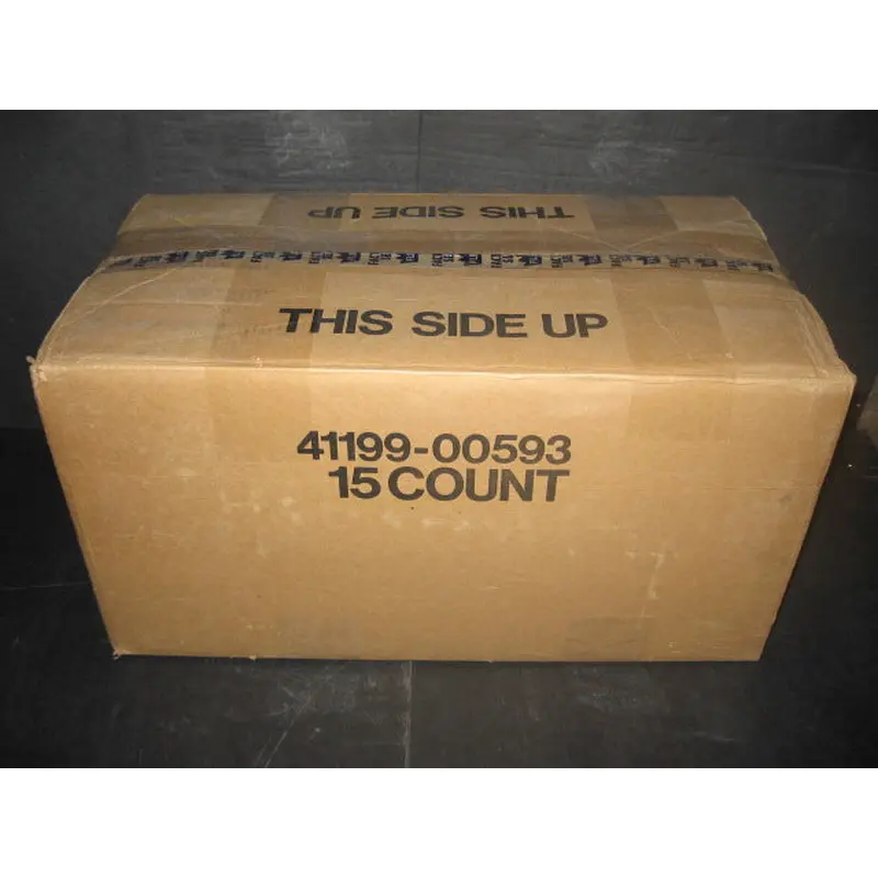 1989 Fleer Baseball Glossy Factory Set Case (15 Sets)