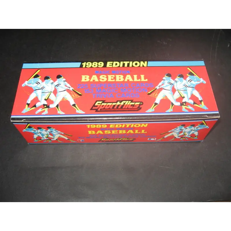 1989 Sportflics Baseball Factory Set (Authenticate)