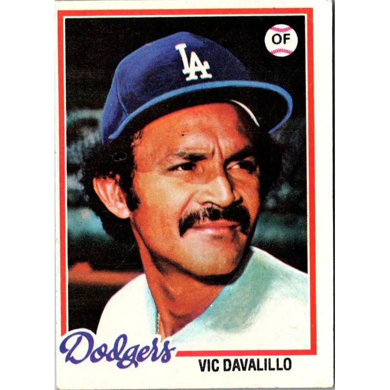 1978 Topps Vic Davalillo #539