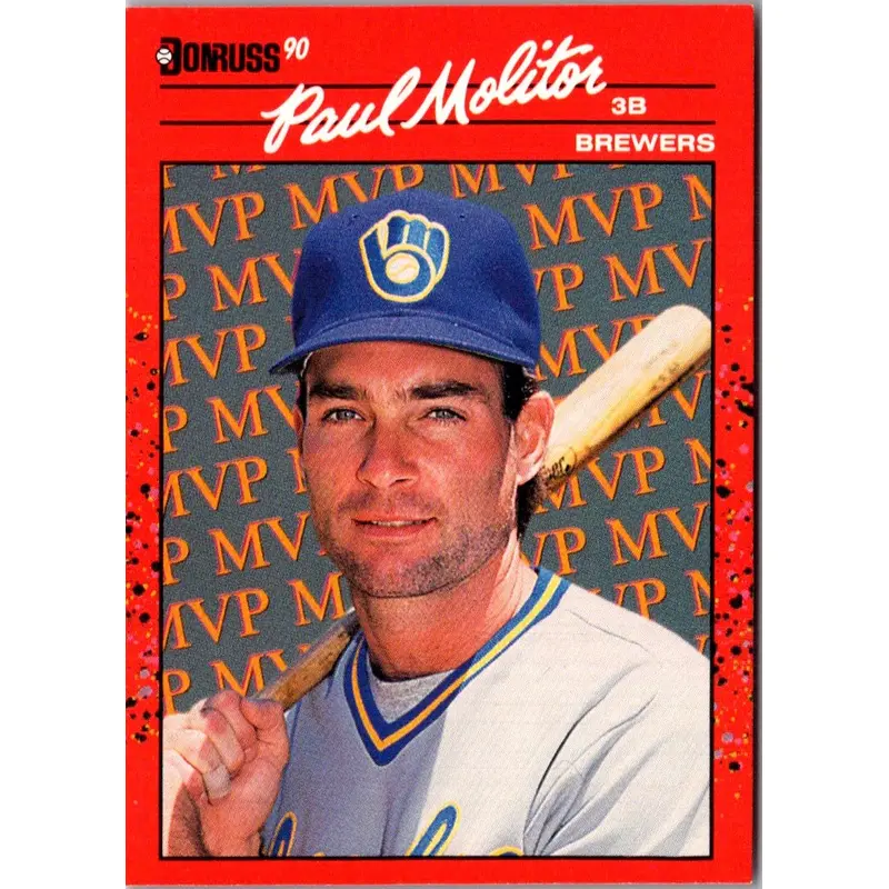 1989 Donruss Paul Molitor #BC-15