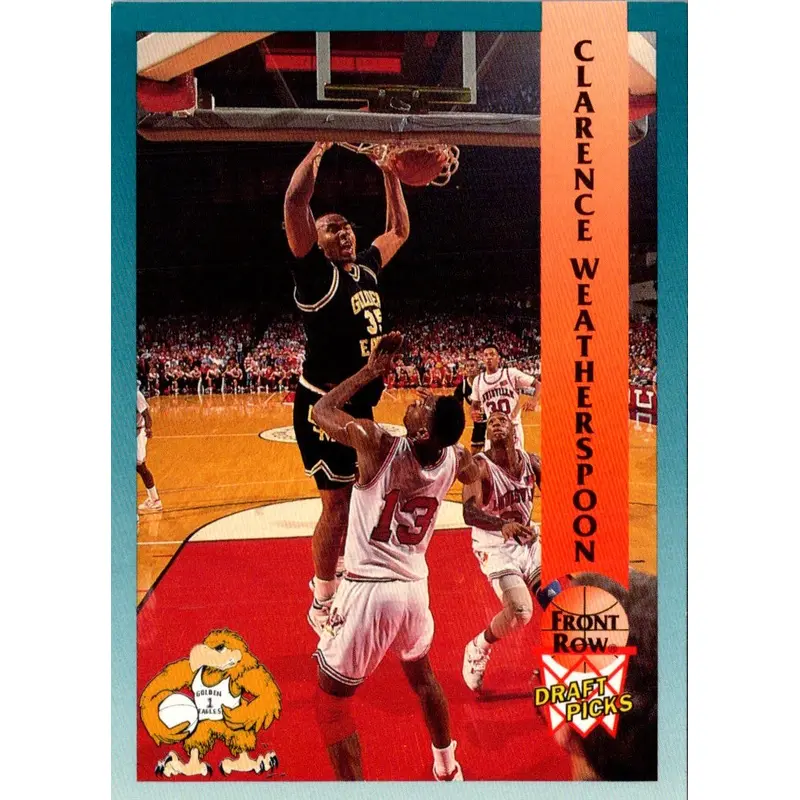 1992 Front Row Draft Picks Gold Clarence Weatherspoon #71