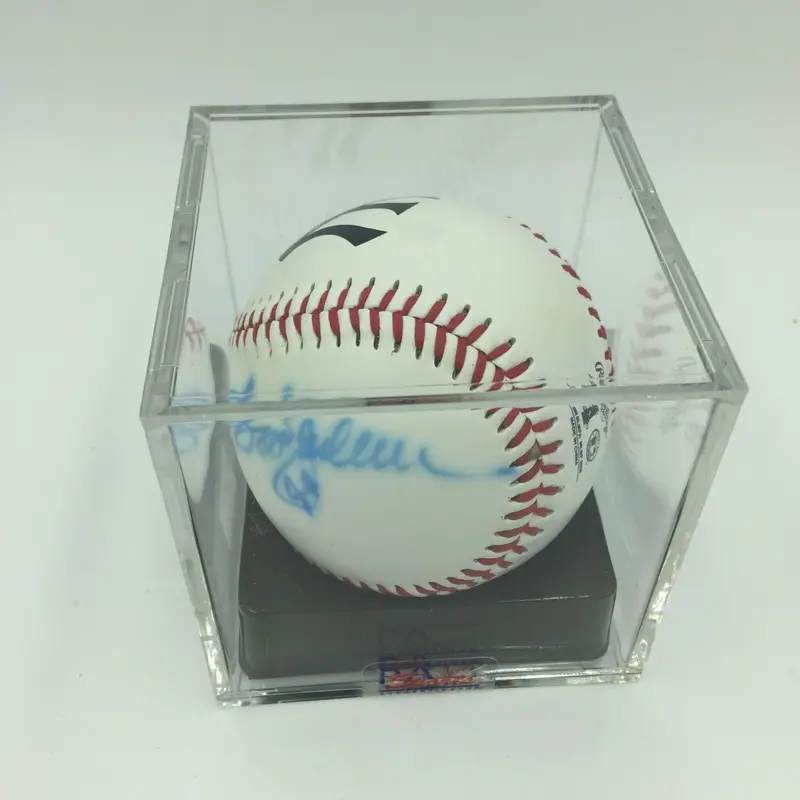 Reggie Jackson Signed Rawlings NY Yankees Baseball PSA DNA COA Graded MINT + 9.5