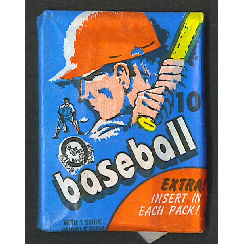 1971 OPC O-Pee-Chee Baseball Unopened Series 4 Wax Pack