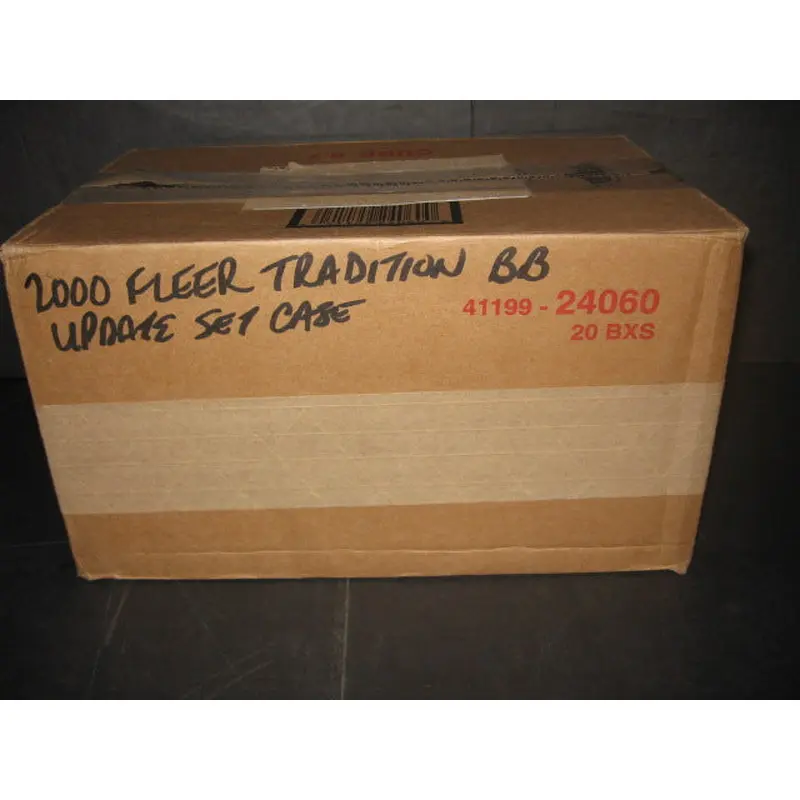 2000 Fleer Tradition Baseball Update Factory Set Case (20 Sets)