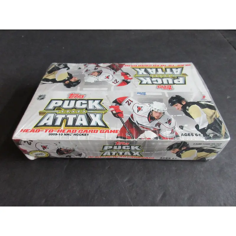 2009/10 Topps Hockey Puck Attax Box (24/6)