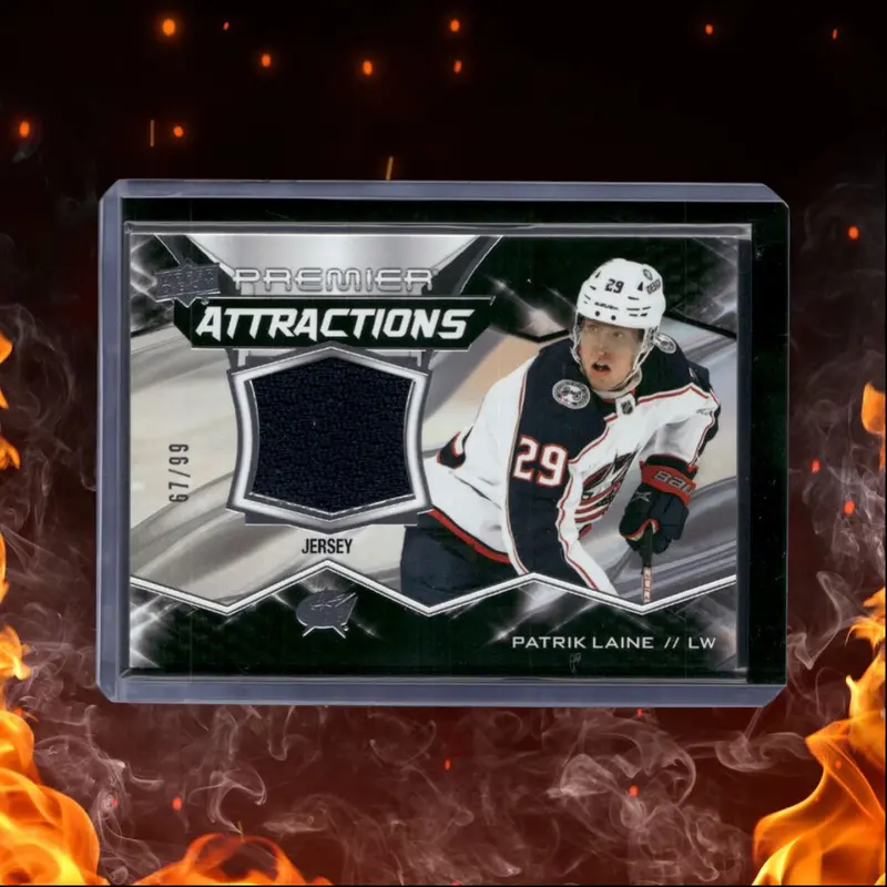 2022-23 Upper Deck Premier Patrik Laine Attractions Jersey 67/99 #PA-PL