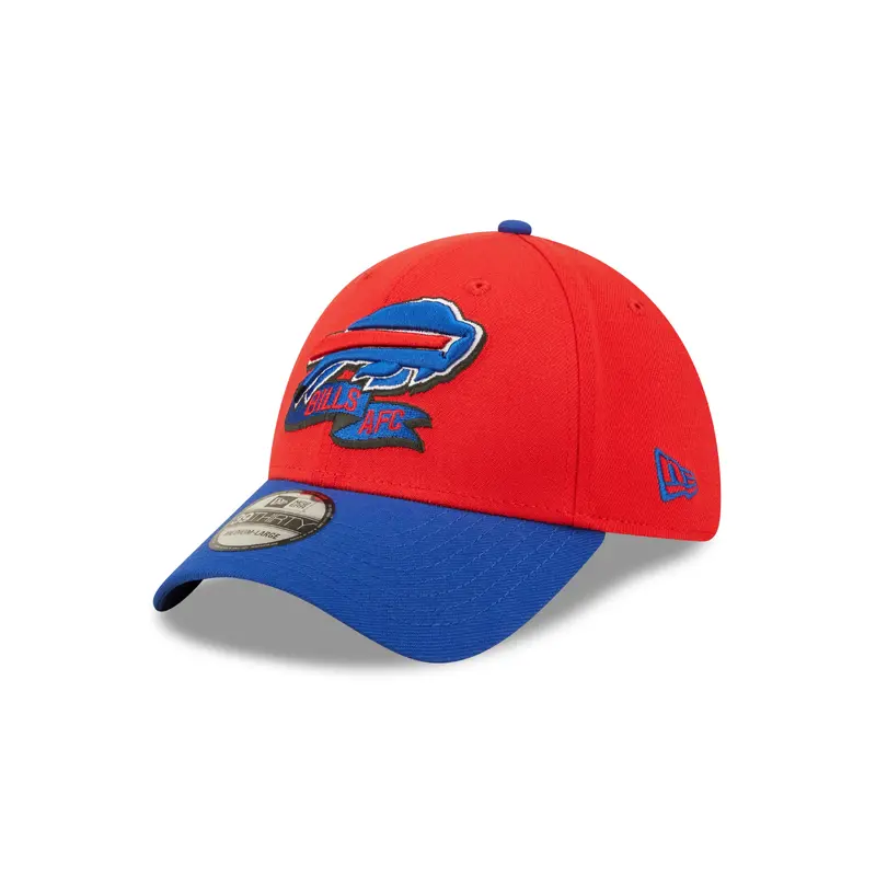 Buffalo Bills NFL Sideline 2022 39THIRTY Stretch Fit Cap - Red/Blue