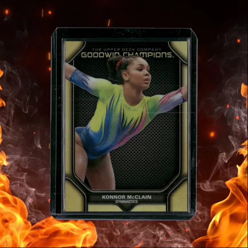 2024 Upper Deck Goodwin Champions Konnor McClain Portraits Black and Gold 41/50