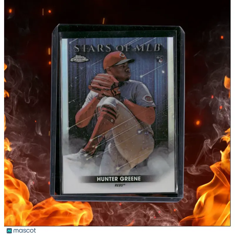 2022 Topps Update Stars of MLB Chrome Hunter Greene Rookie #SMLBC-67