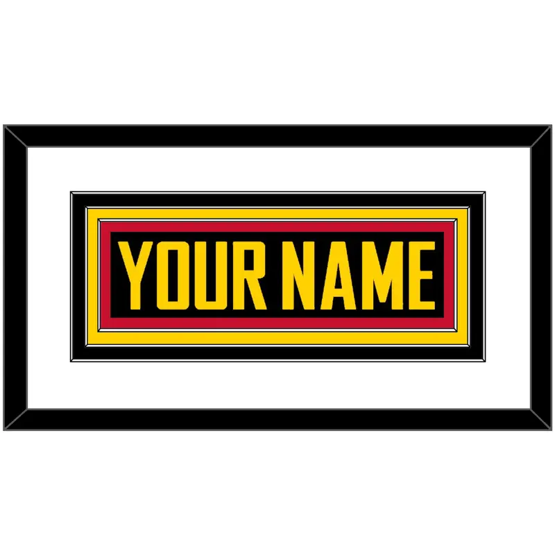 Vancouver Nameplate - Alternate Black - Triple Mat 1