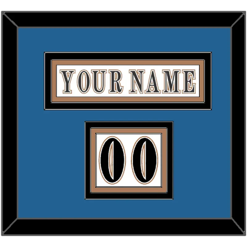 Washington Nameplate & Number (Shoulder) - Home White (1995-2007) - Triple Mat 2