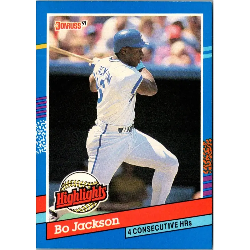 1991 Donruss Bonus Cards Bo Jackson #BC-10