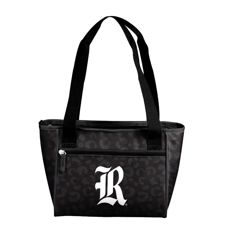 Rice Leopard Print 16 Can Cooler Tote