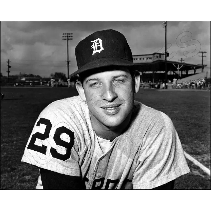 Mickey Lolich 8X10 Photo - Detroit Tigers - 1352