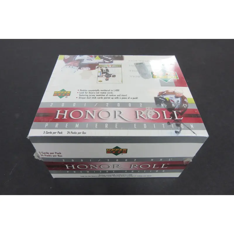2001/02 Upper Deck Honor Roll Hockey Box (Hobby)