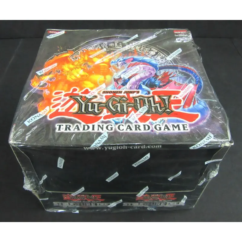 Yu-Gi-Oh Blaze Destruction & Fury Deep Structure Deck Box (8 Decks)