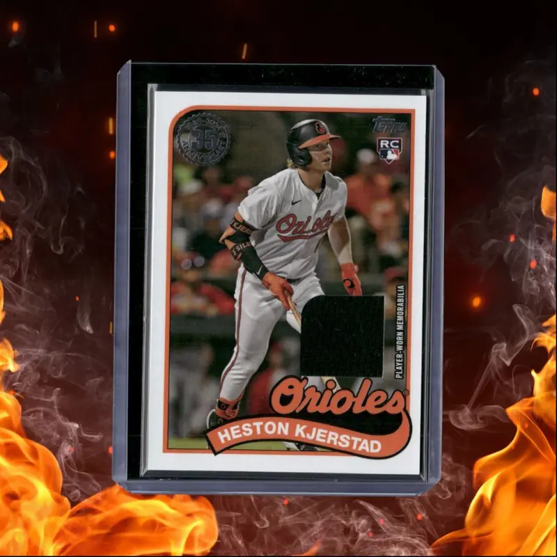 2024 Topps Heston Kjerstad Retro Relic Jersey Rookie #89RU-HK