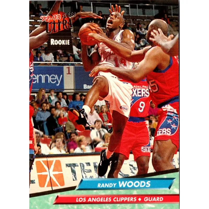 1992 Ultra Randy Woods #284 Rookie