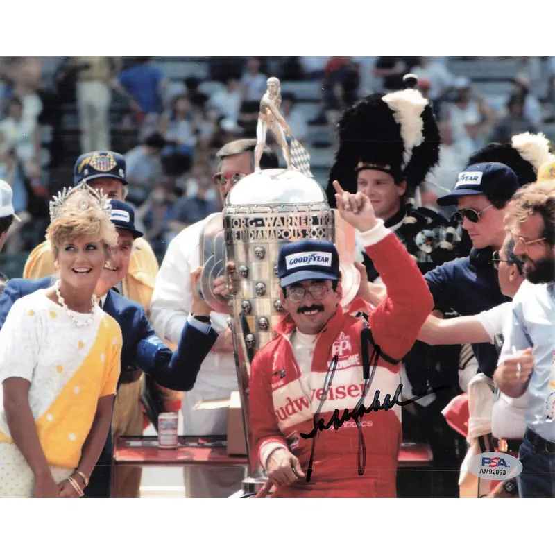 Bobby Rahal signed 8x10 photo PSA/DNA Autographed