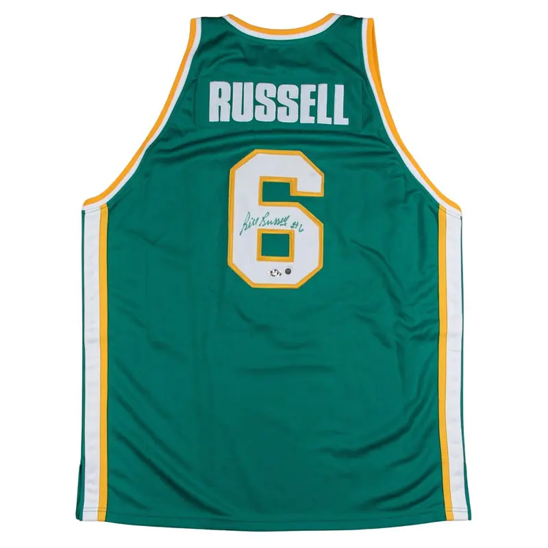 Bill Russell Signed Authentic University of San Francisco Dons Jersey JSA COA