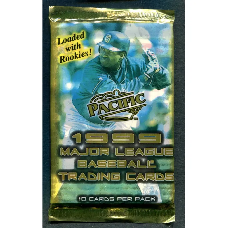 1999 Pacific Baseball Unopened Pack