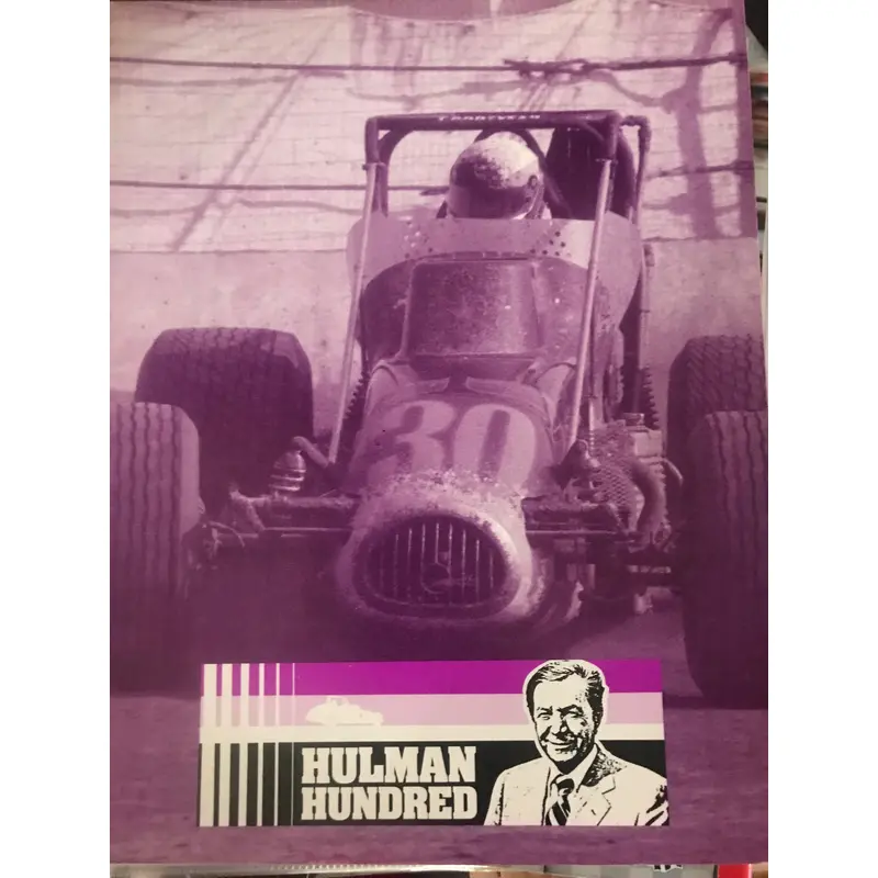 1982 Hulman Hundred Race Program