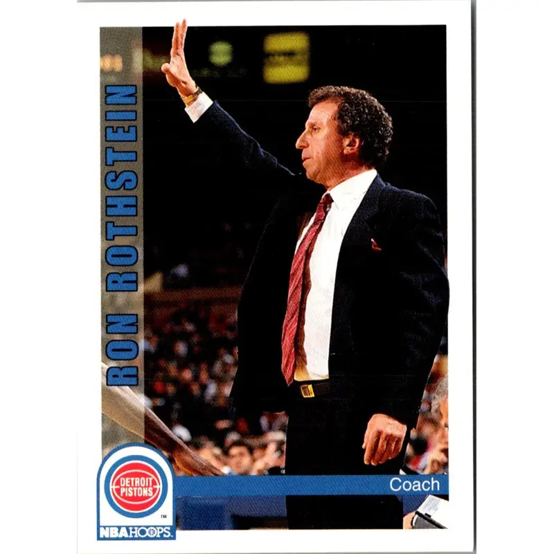 1992 Hoops Ron Rothstein #246