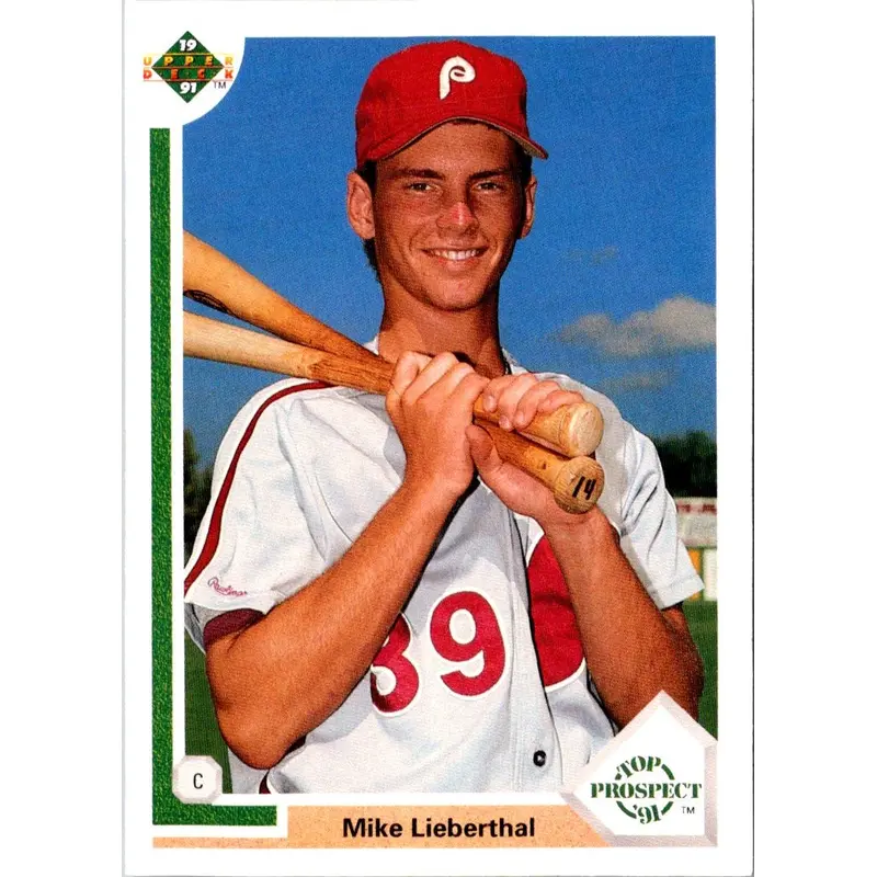 1991 Upper Deck Mike Lieberthal #67 Rookie