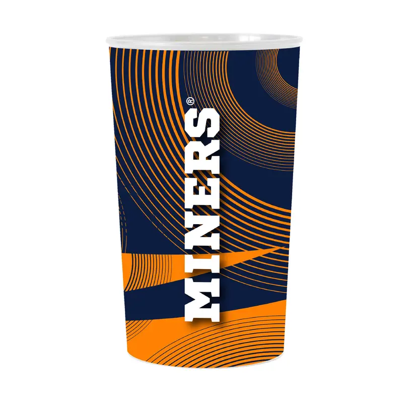UTEP Geo Pattern 4-Pack Hardwall Cup
