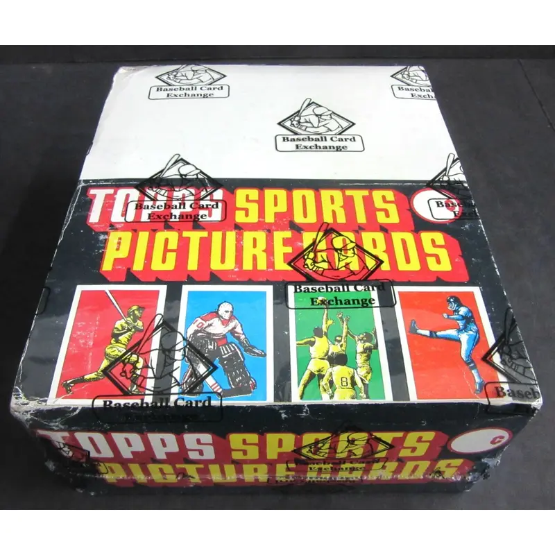 1985 Topps Football Unopened Rack Box
