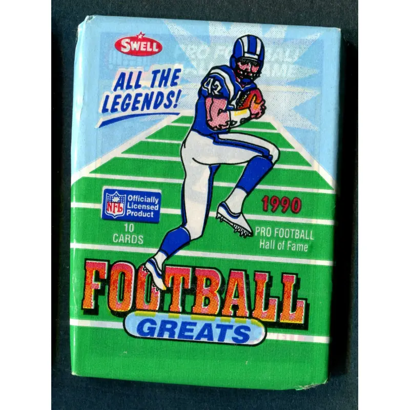 1990 Swell Football Unopened Wax Pack