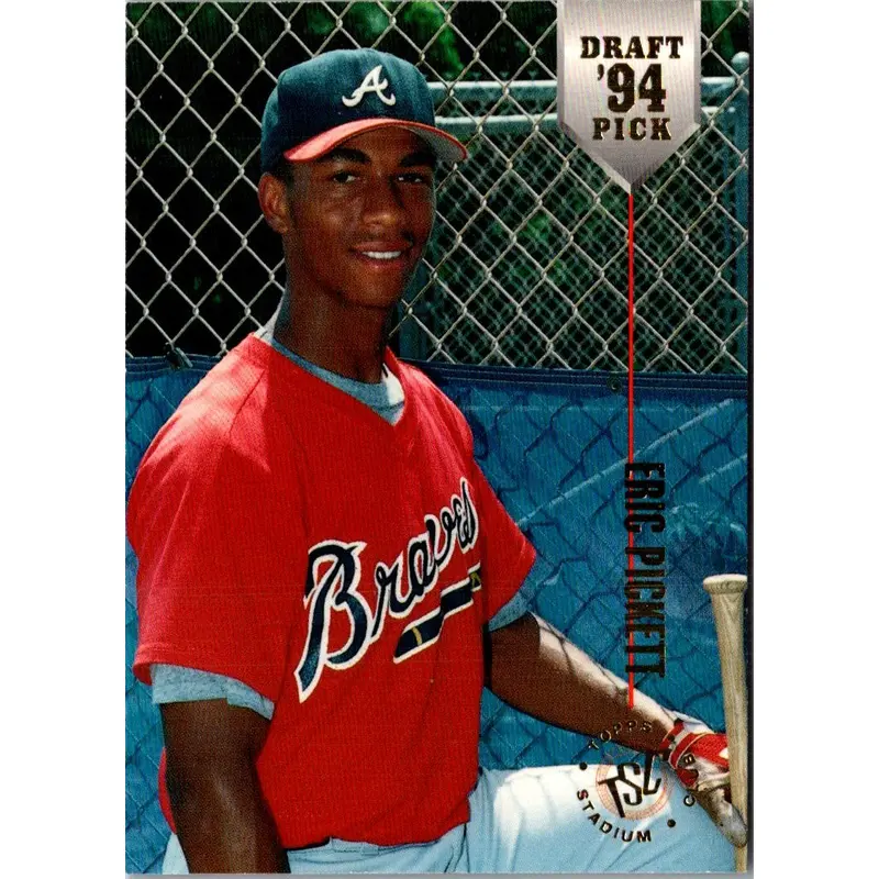 1994 Stadium Club Draft Picks Eric Pickett #47