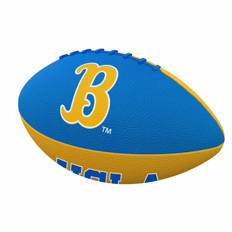 UCLA Pinwheel Junior Size Rubber Football