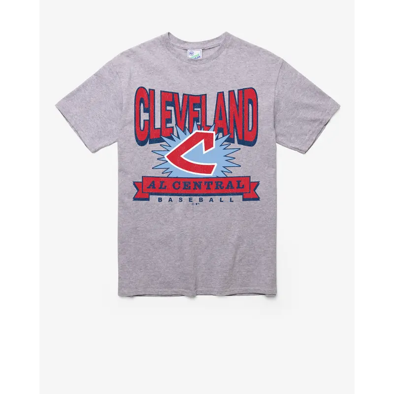 CLEVELAND GUARDIANS COOPERSTOWN TWELVE SIX VINTAGE '47 TUBULAR TEE