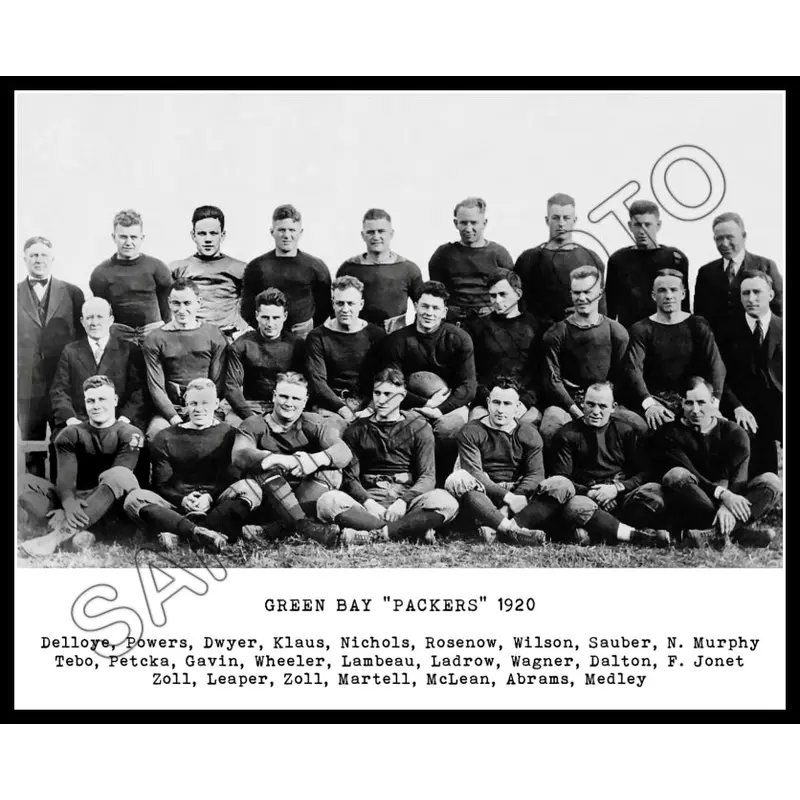 1920 Green Bay Packers 8X10 Photo - 2984
