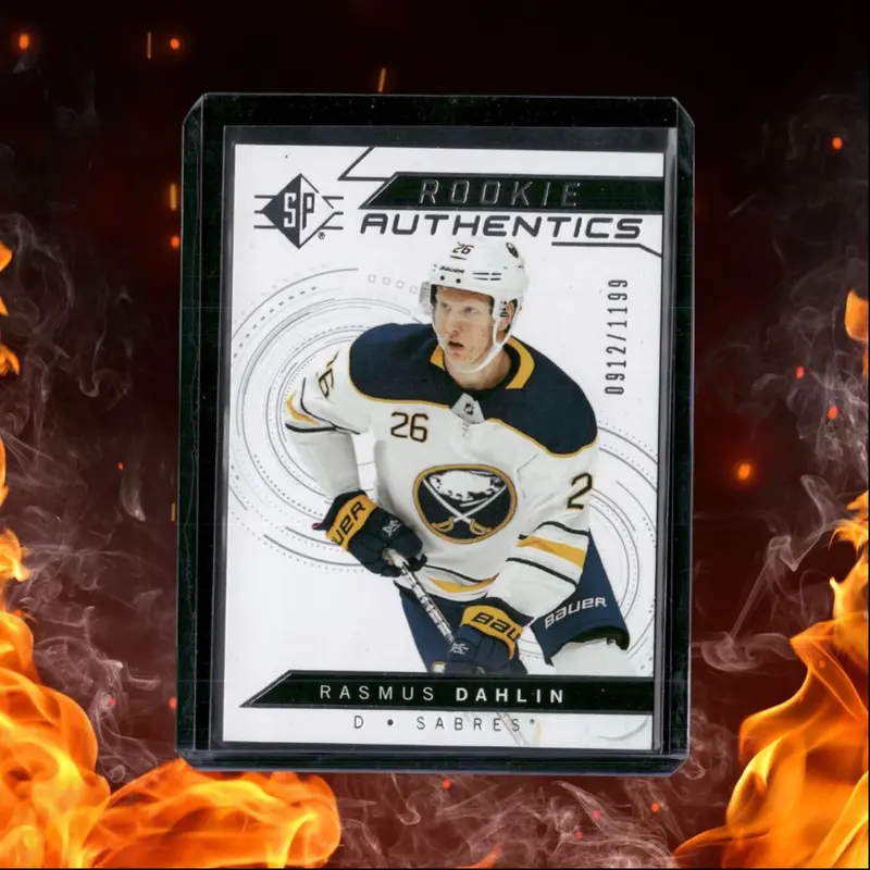 2018-19 Upper Deck SP Rasmus Dahlin Authentics Rookie 0912/1199 #120
