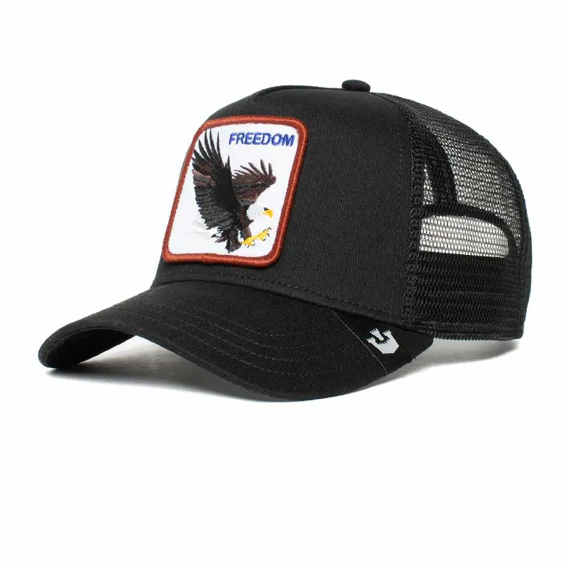 Goorin Bros - The Farm -  The Freedom Eagle-Core - Trucker Cap - Black