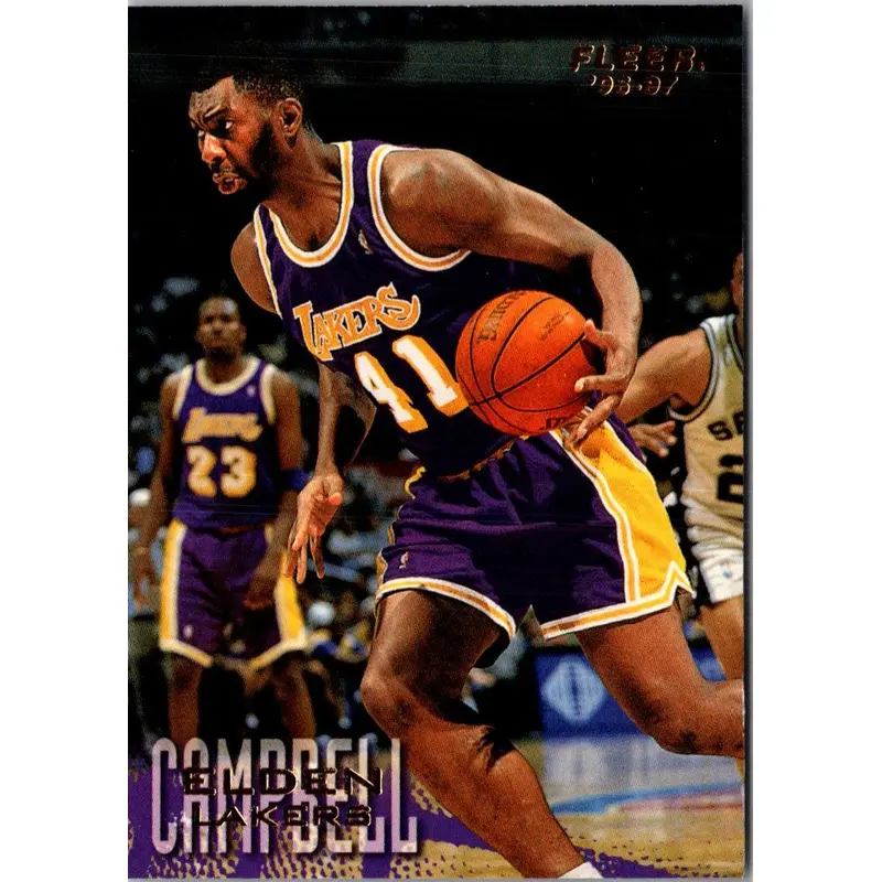 1996 Fleer European Elden Campbell #52