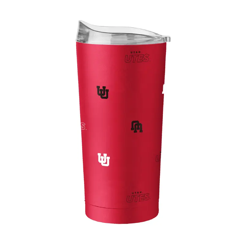 Utah 20oz Step And Repeat Powder Coat Tumbler