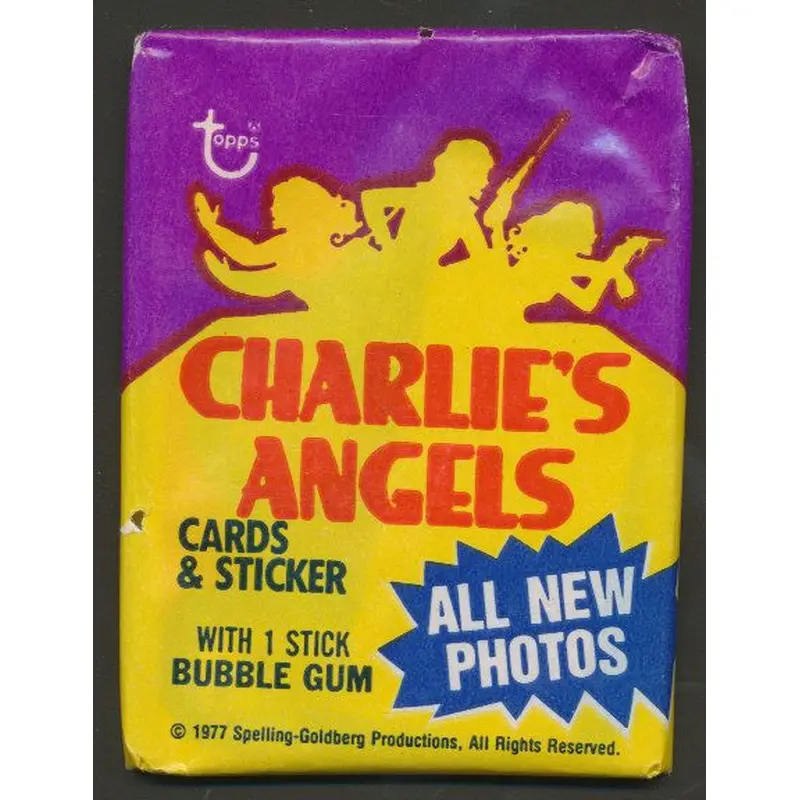 1977 Topps Charlie's Angels Series 3 Unopened Wax Pack
