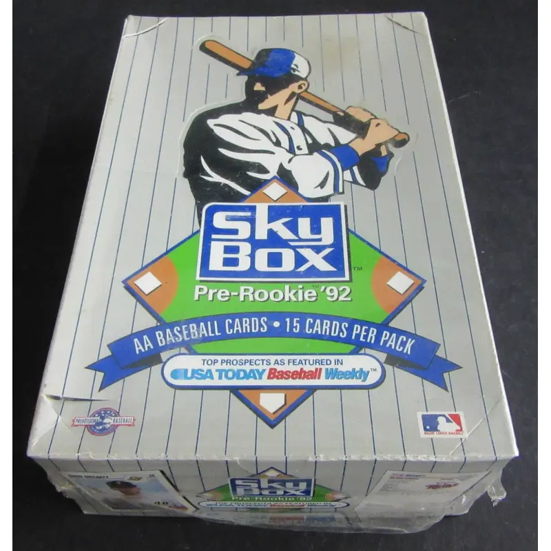 1992 Skybox AA Pre-Rookie Baseball Unopened Box