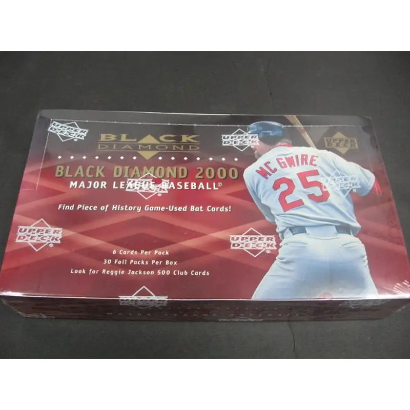 2000 Upper Deck Black Diamond Baseball Box (Hobby)