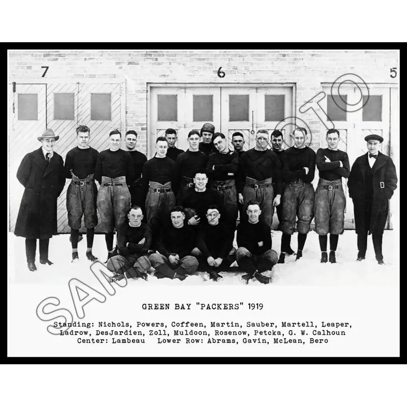 1919 Green Bay Packers 11X14 Photo - 2983