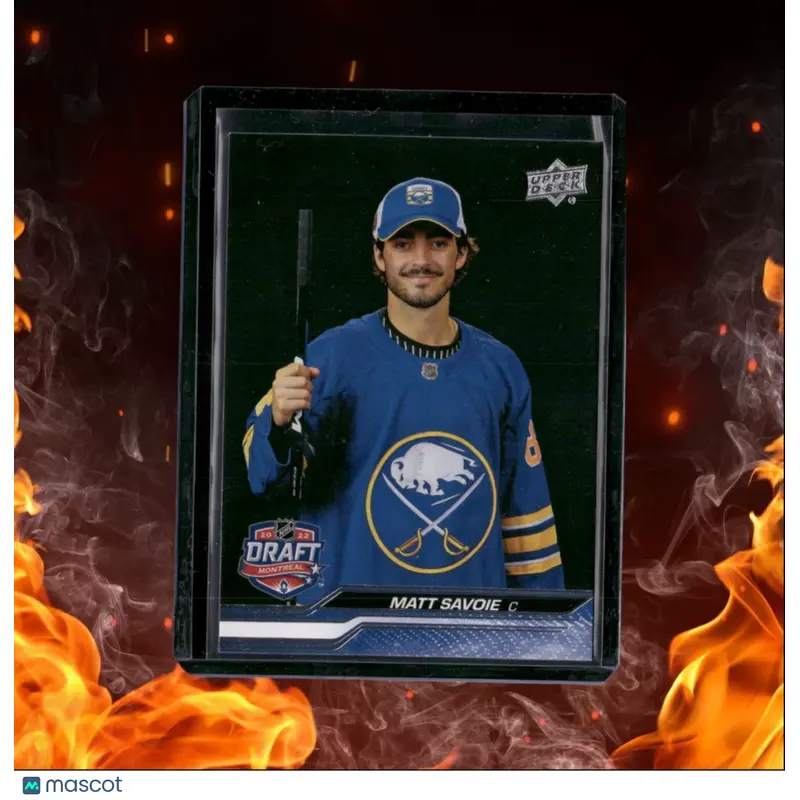 2023-24 Upper Deck Matt Savoie 1st Round Draft (B) Rookie #745
