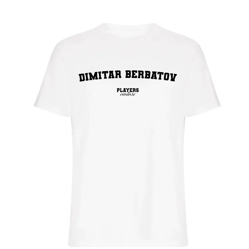 Dimitar Berbatov Players Couture Mens T-Shirt