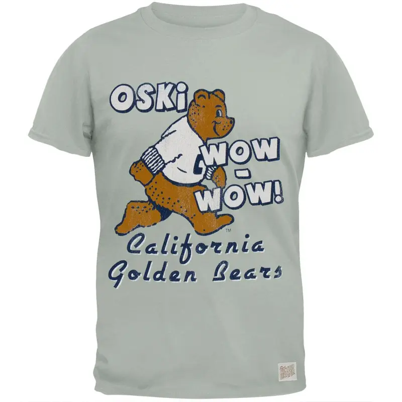 California Bears - Oski Wow Wow Vintage Adult Soft T-Shirt
