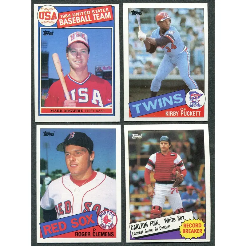 1985 Topps Baseball Complete Set NM (792) (24-654)