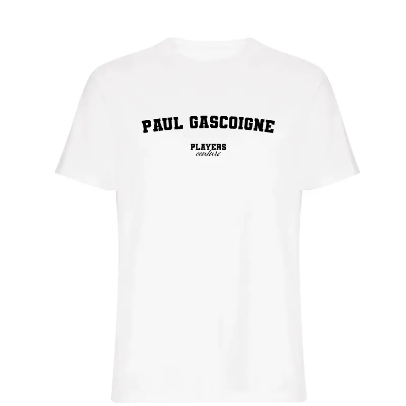 Paul Gascoigne Players Couture Mens T-Shirt