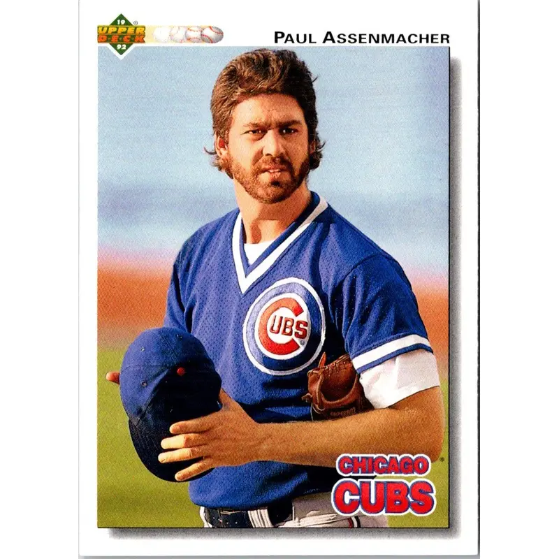 1992 Upper Deck Gold Hologram Paul Assenmacher #590