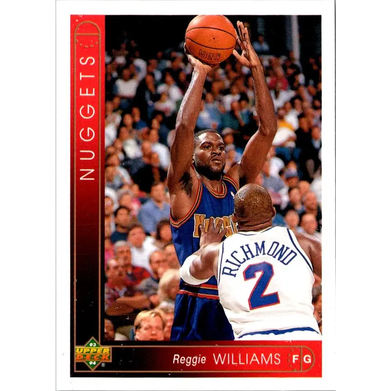 1993 Upper Deck Reggie Williams #327